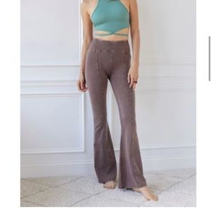 Urban Outfitters Out From Under Aria Seamed Flare Pants